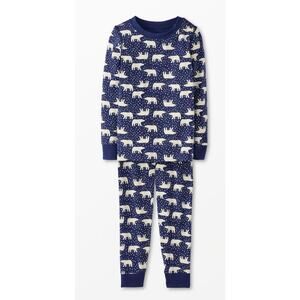 Hanna Andersson Kids Long John Pajama set with polar bears NEW Size 12